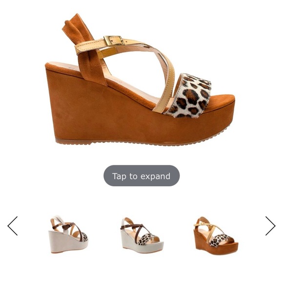 NWOT AUTHENTIC FRED SEGAL MARCO RICCI LEOPAED SANDALS - Picture 2 of 11